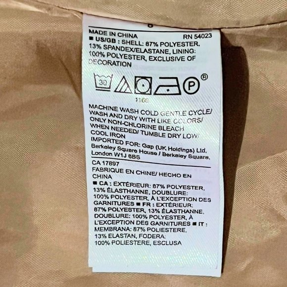 Gap Suede Biker Jacket - Picture 4 of 4